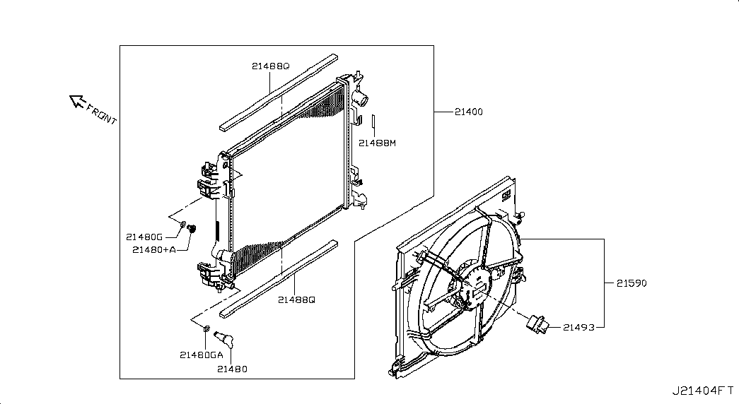 NISSAN 21481-89900 - Tihend,sisselaskekollektor onlydrive.pro