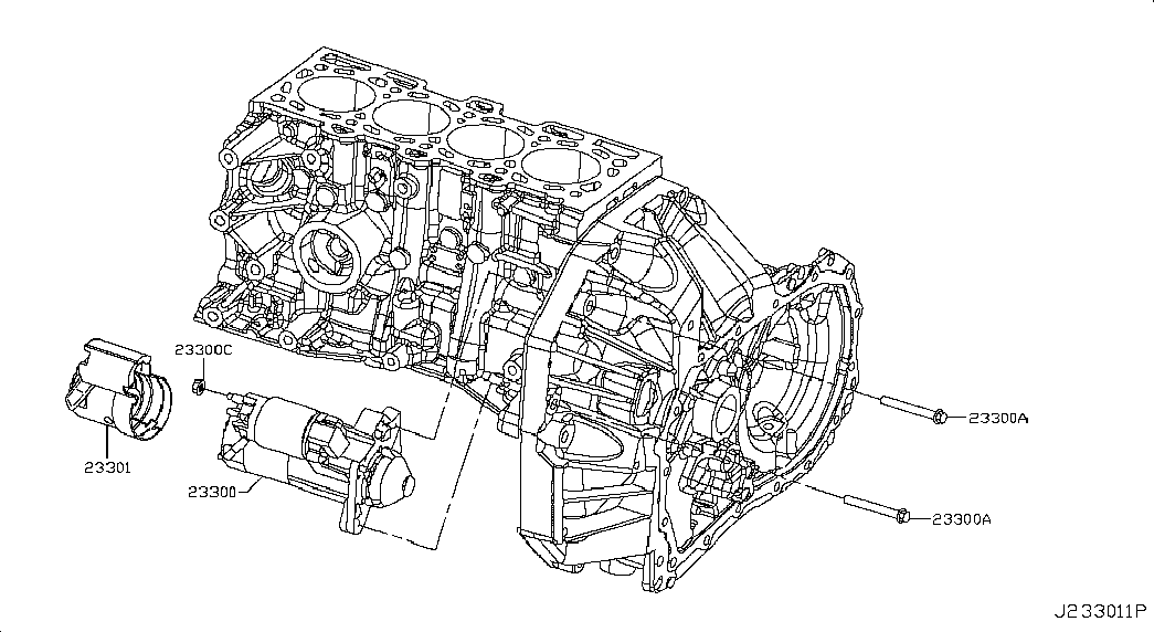 NISSAN 23300-00Q1H - Starteris onlydrive.pro