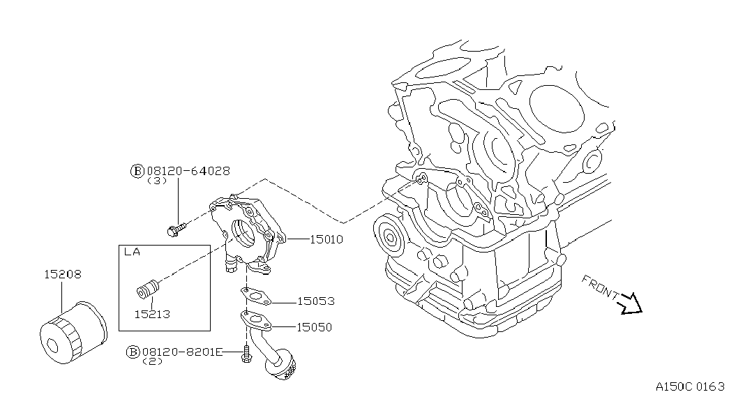 ISUZU 15208-31U00 - Õlifilter onlydrive.pro