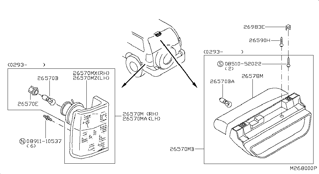 NISSAN 26717-0F010 - Kvēlspuldze, Instrumentu paneļa apgaismojums onlydrive.pro