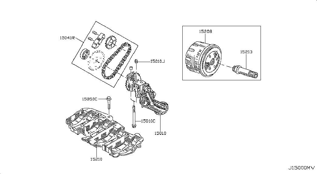 NISSAN 15208BN700 - Eļļas filtrs onlydrive.pro