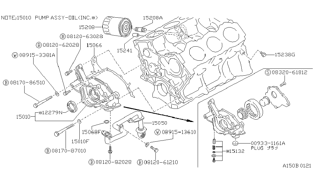 NISSAN 15208-55Y00 - Eļļas filtrs onlydrive.pro