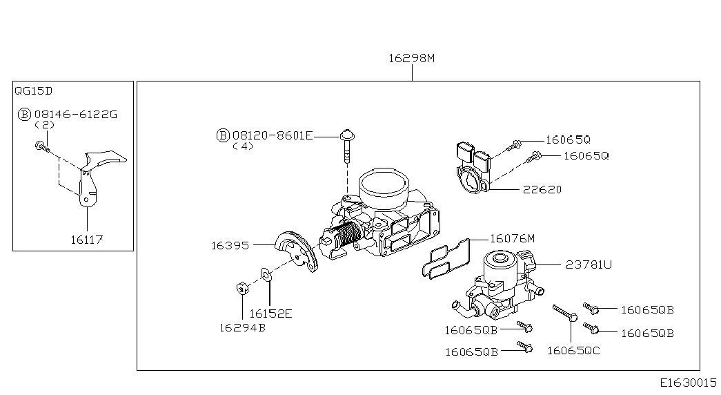 NISSAN 237817J612 - Idle Control Valve, air supply onlydrive.pro