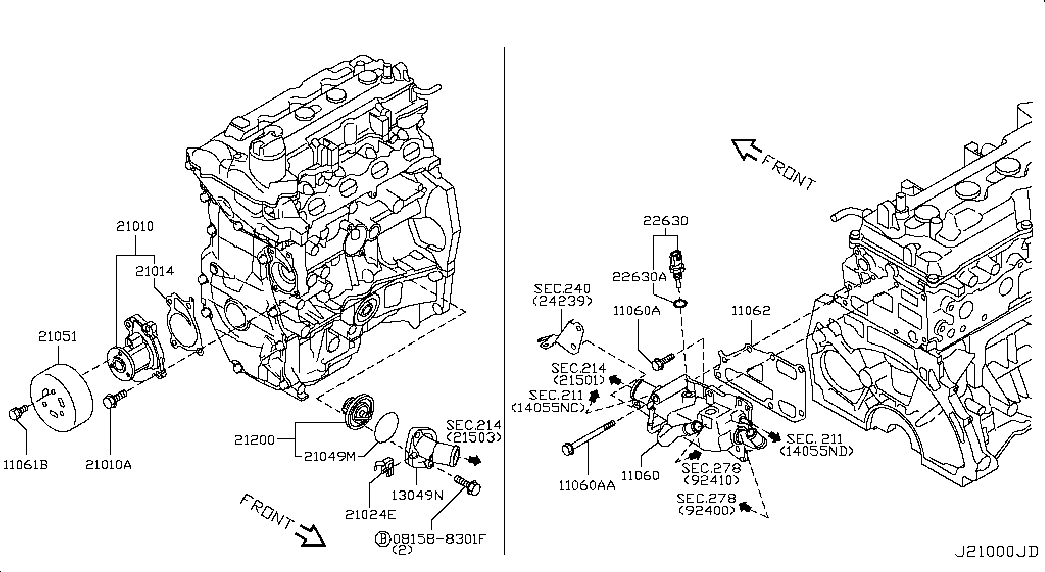 RENAULT 21200ED00A - Termostaat,Jahutusvedelik onlydrive.pro