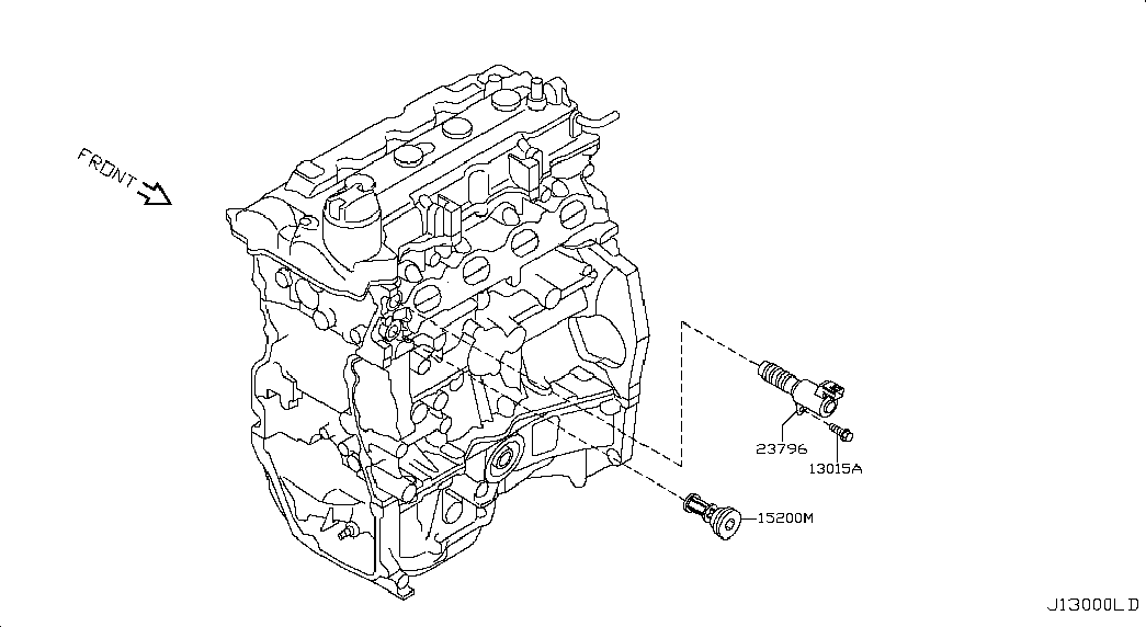 NISSAN 15200ED00A - Eļļas filtrs onlydrive.pro