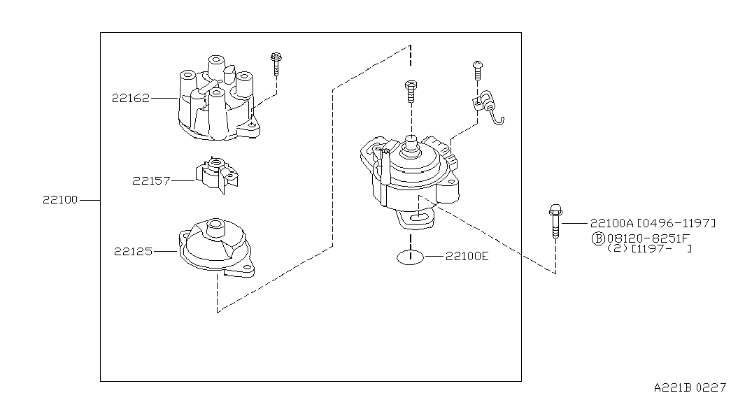 NISSAN 22131-53J10 - Vārpstas blīvgredzens, Sadales vārpsta onlydrive.pro