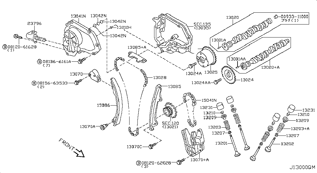 NISSAN 23796-ZE00C - Vadības vārsts, Sadales vārpstas iestatīšana onlydrive.pro