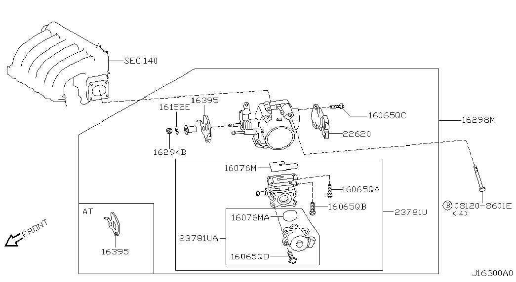 NISSAN 237812Y010 - Idle Control Valve, air supply onlydrive.pro