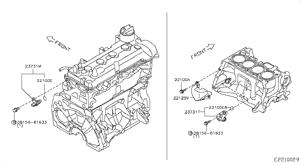 NISSAN 23731 1HC1A - Sensor, crankshaft pulse onlydrive.pro