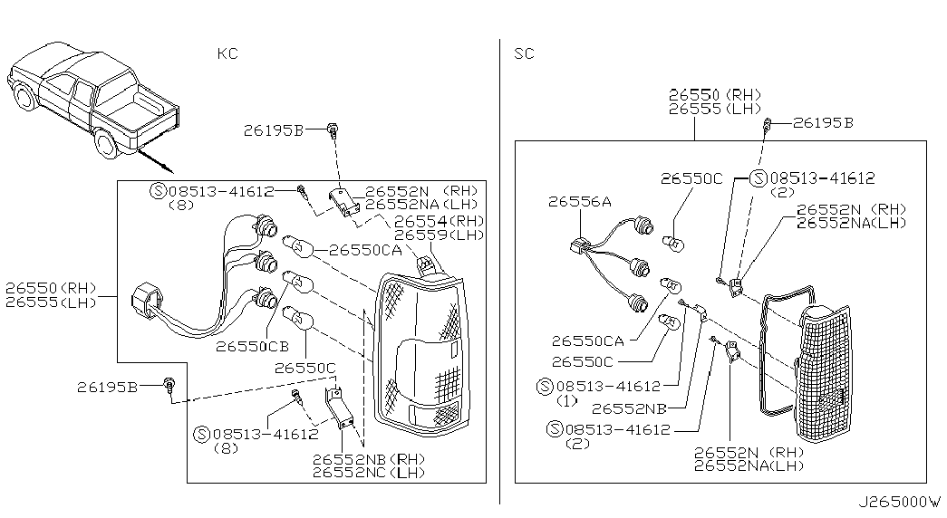 NISSAN 267171W300 - Bulb onlydrive.pro