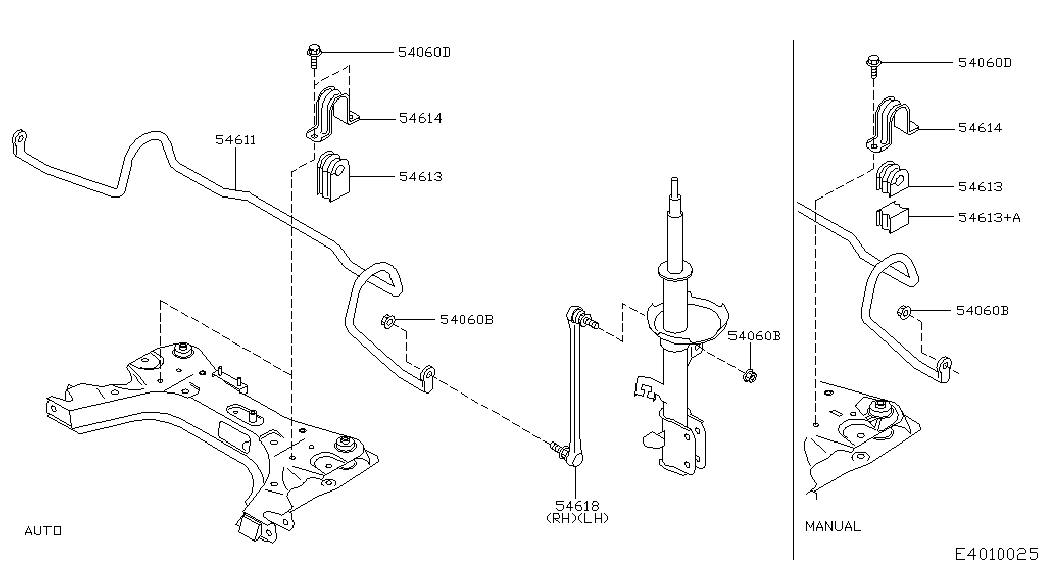 NISSAN 54618-BC40A - Tanko, kallistuksenvaimennin onlydrive.pro