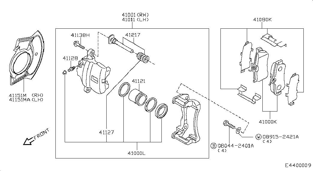 NISSAN 41001-2F522 - Jarrusatula onlydrive.pro