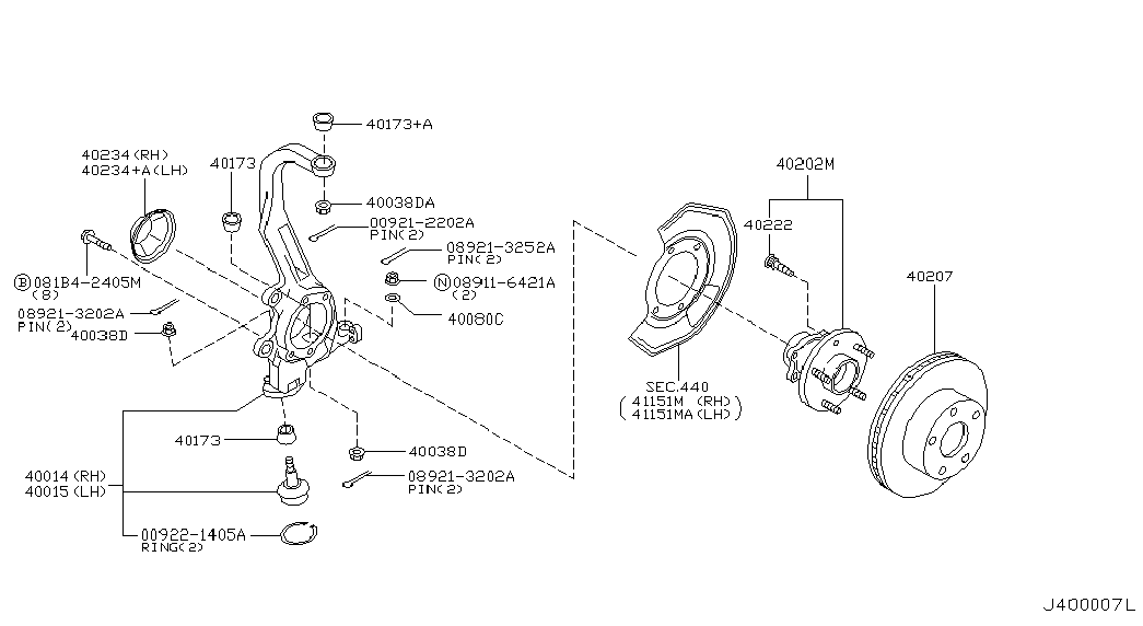 NISSAN 40206CD005 - Stabdžių diskas onlydrive.pro