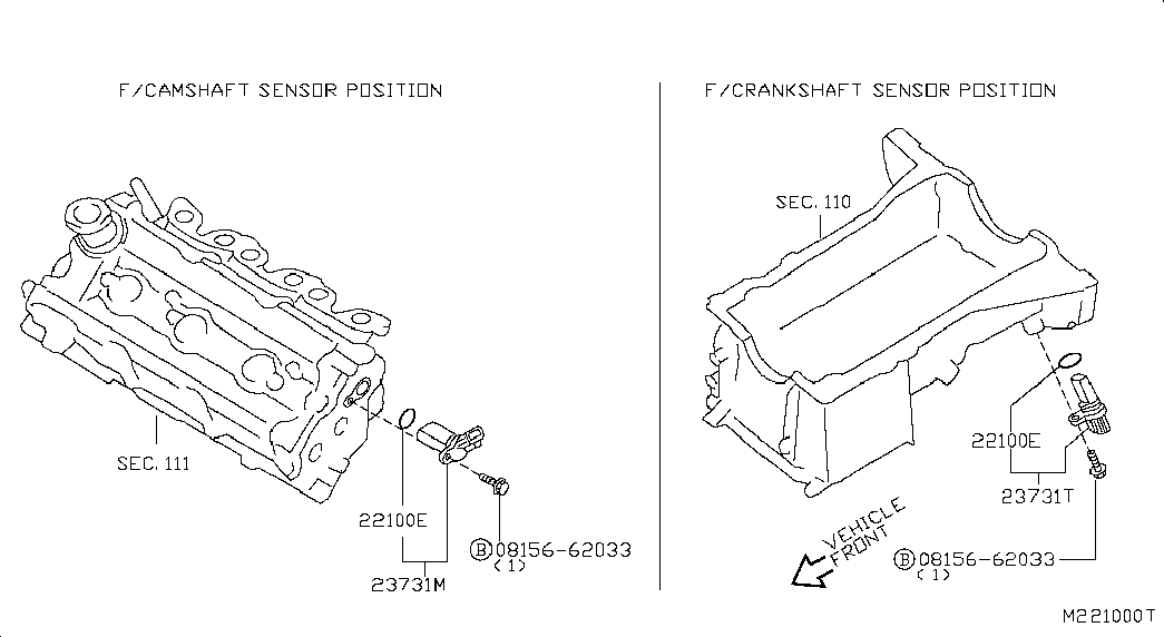 NISSAN 23731-EC01A - Impulsu devējs, Kloķvārpsta onlydrive.pro