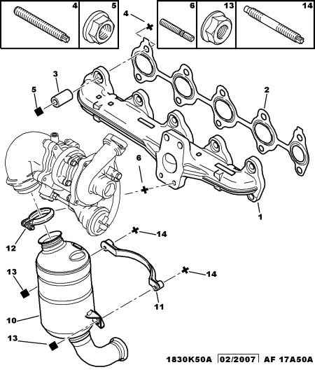 PEUGEOT (DF-PSA) 1713.66 - Pipe Connector, exhaust system onlydrive.pro