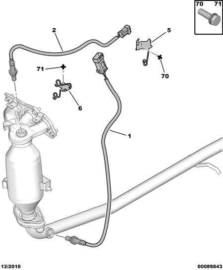 CITROËN 16 18Q 5 - Regulator box exh temp probe: 01 pcs. onlydrive.pro