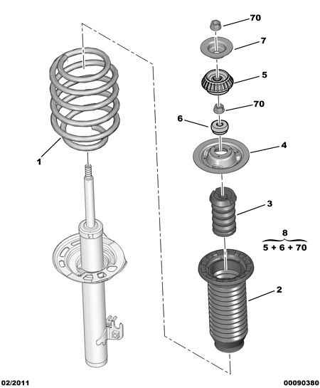 TOYOTA 5035 57 - Top Strut Mounting onlydrive.pro