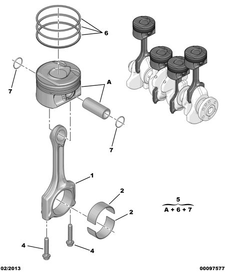 CITROËN 16 078 245 80 - Piston Ring Kit onlydrive.pro