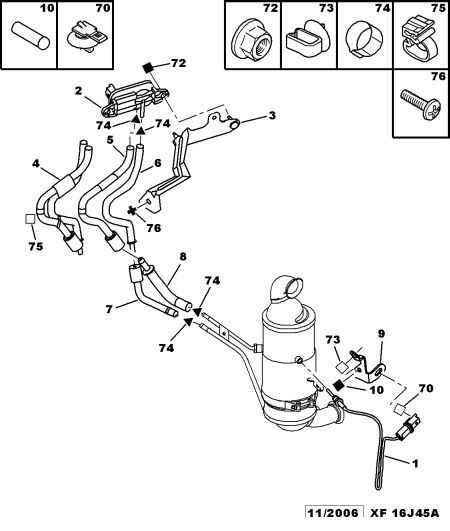 PEUGEOT 1618 LP - Regulator box exh temp probe: 01 pcs. onlydrive.pro