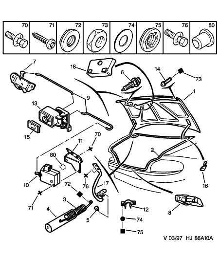 CLAAS 6949 10 - Boot lid: 02 pcs. onlydrive.pro