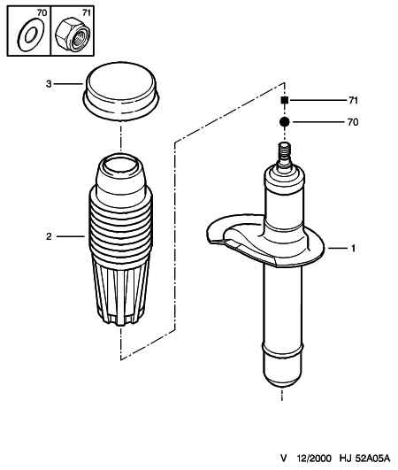 PEUGEOT 5202 S3 - Shock Absorber onlydrive.pro