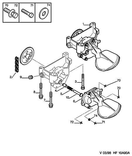 PEUGEOT 1033.06 - Chain, oil pump drive onlydrive.pro