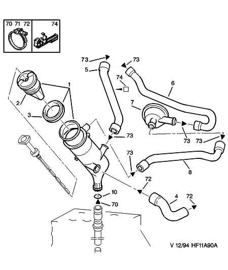 PEUGEOT (DF-PSA) 6981 N2 - Exhaust Pipe onlydrive.pro