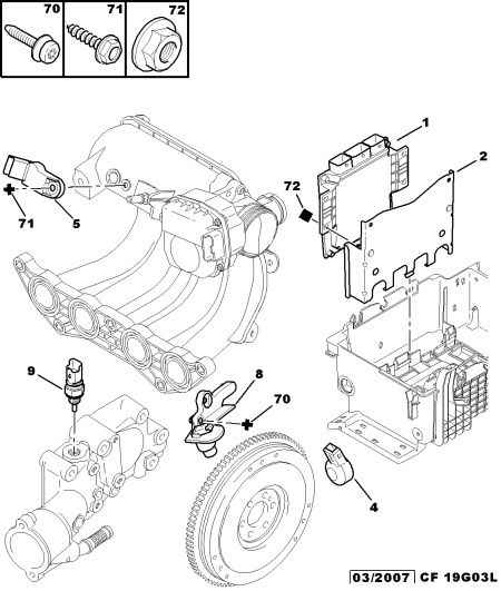 CITROËN 1338 A6 - Siuntimo blokas, aušinimo skysčio temperatūra onlydrive.pro