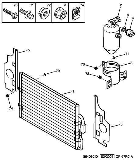 CITROËN 6455.Y3 - Condenser, air conditioning onlydrive.pro