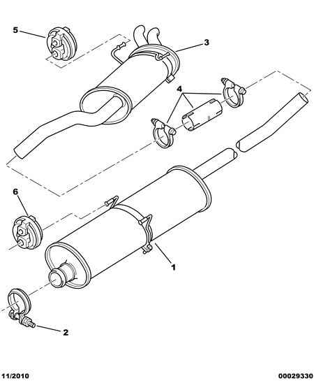 PEUGEOT 1755 63 - Bearing Bush, stabiliser onlydrive.pro