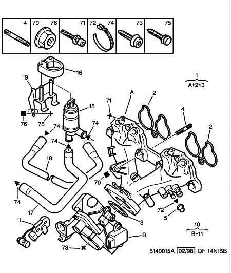 CITROËN 0348.N0 - Gasket, intake manifold onlydrive.pro