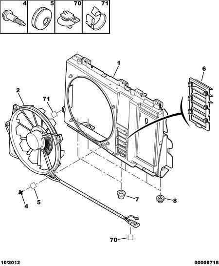 PEUGEOT (DF-PSA) 1253 E4 - Fan, radiator onlydrive.pro