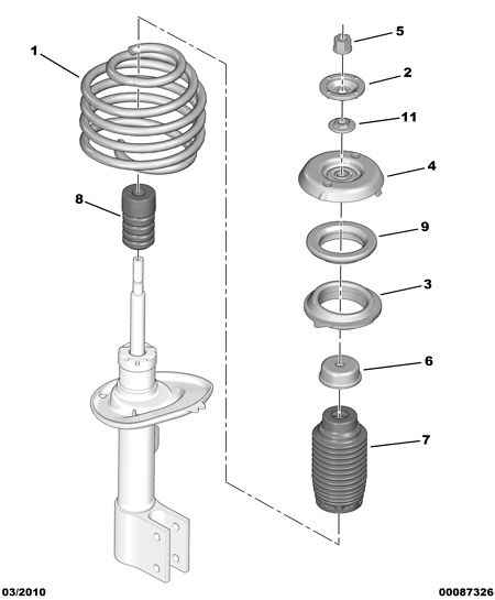 CITROËN 5038 G4 - Top Strut Mounting onlydrive.pro