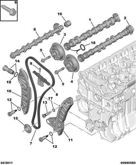 PEUGEOT 0816.J2 - Timing Chain Kit onlydrive.pro