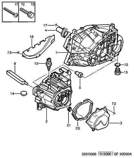 PEUGEOT 2105 28 - Guide Tube, clutch onlydrive.pro