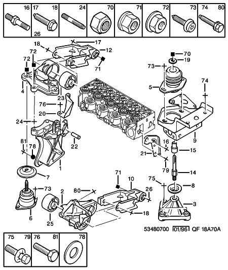 PEUGEOT 1806 17 - Holder, engine mounting onlydrive.pro