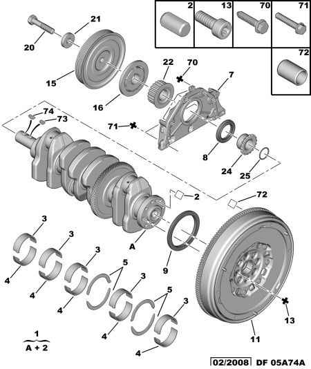 CITROËN 0513 A9 - Gear, distributor shaft onlydrive.pro