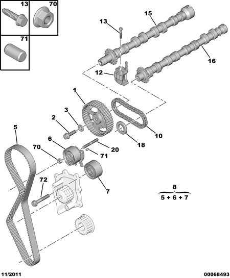 CITROËN 0829.F5 - Tensioner Pulley, timing belt onlydrive.pro