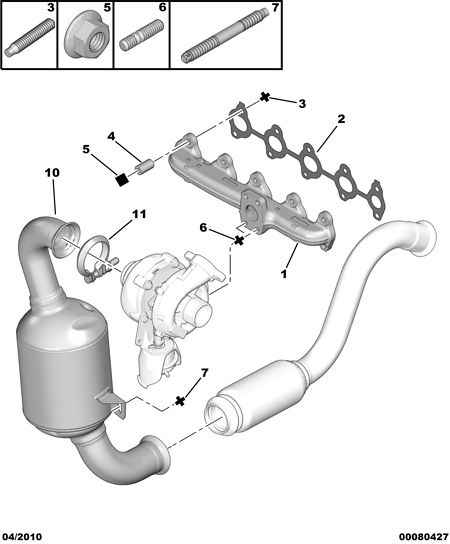 PEUGEOT (DF-PSA) 1731 ZH - Brake Power Regulator onlydrive.pro