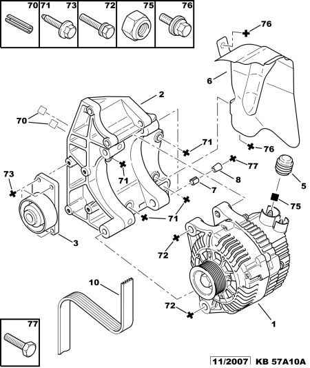 PEUGEOT 5750 YC - V-Ribbed Belt onlydrive.pro