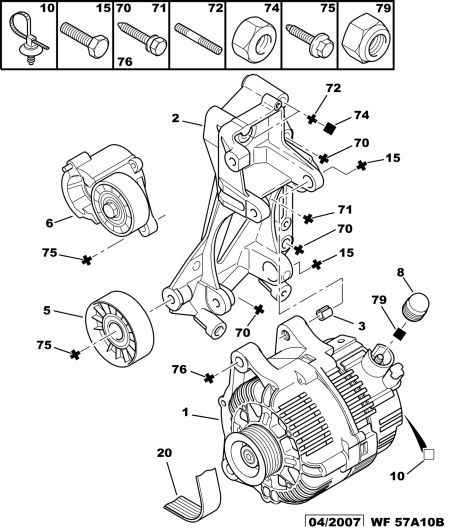 CITROËN 5751.60 - Pulley, v-ribbed belt onlydrive.pro