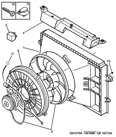 FIAT 1253 F1 - Fan, radiator onlydrive.pro