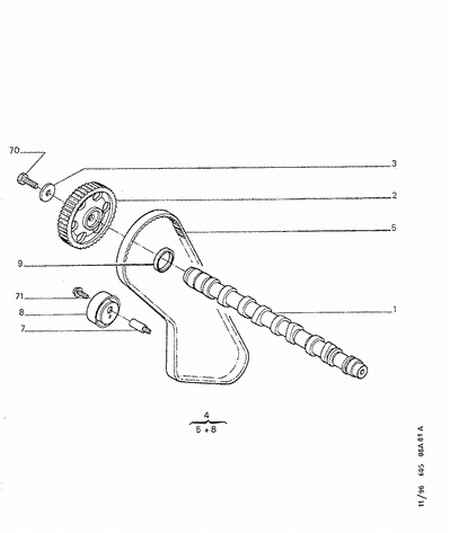 CITROËN 0829.29 - Camshaft -timing gears: 01 pcs. onlydrive.pro