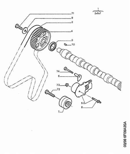 CITROËN 0830.37 - Kreipiantysis skriemulys, paskirstymo diržas onlydrive.pro