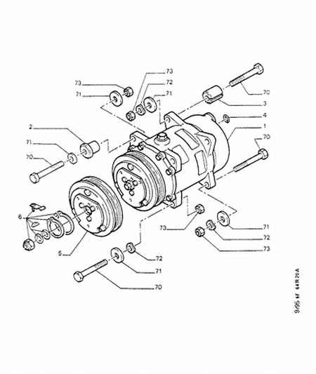 CITROËN 6457 R5 - Repair Kit, air conditioning onlydrive.pro