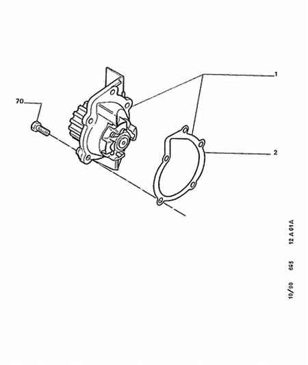 PEUGEOT 1201.91 - Water Pump onlydrive.pro