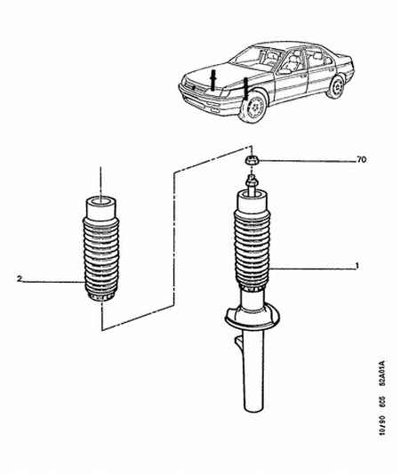 PEUGEOT 5254 22 - Dust Cover Kit, shock absorber onlydrive.pro