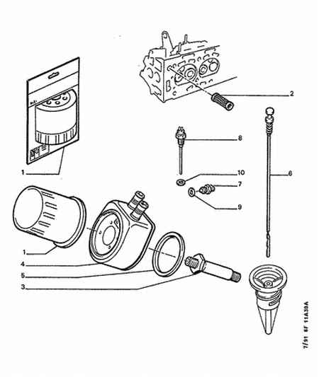 PEUGEOT 1103.A2 - Oil Cooler, engine oil onlydrive.pro