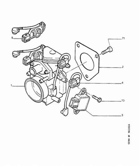 CITROËN 1628.L1 - Sensor, throttle position onlydrive.pro