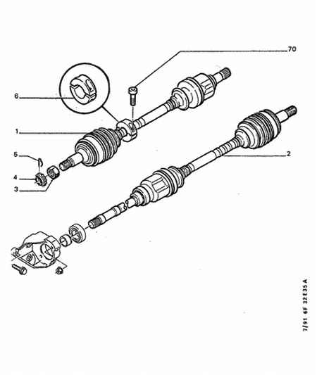 PEUGEOT 3297.03 - Rattalaagrikomplekt onlydrive.pro